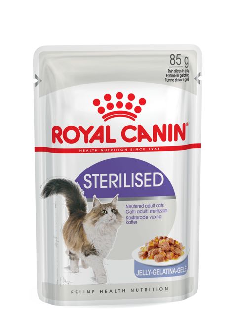 Nəm yem qısırlaşdırılmış pişiklər üçün Royal Canin Sterelised Jelly 85 q — Bakı