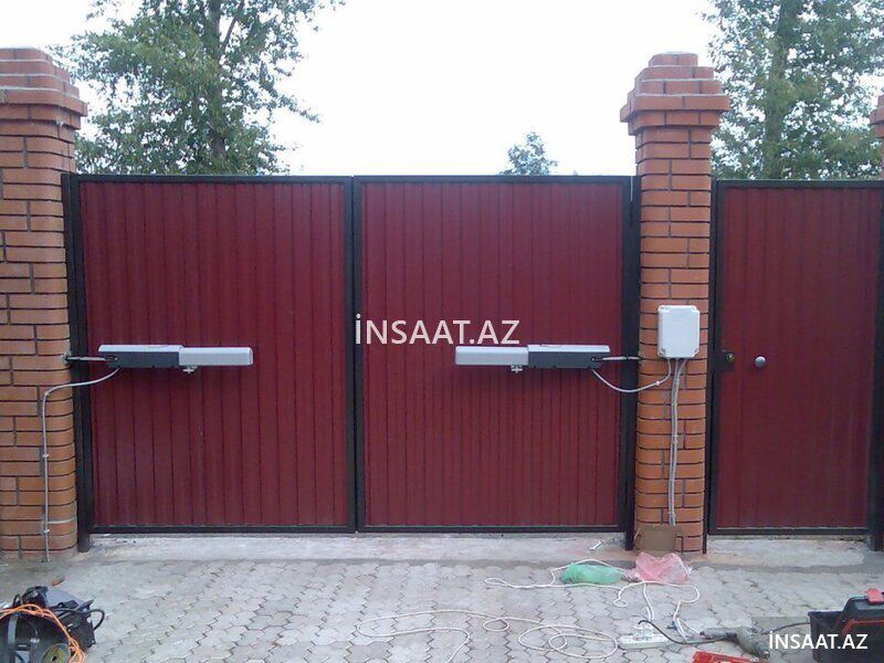 Avtomatik qapi qollari — Pəncərələr, qapılar, balkonlar, Bakı (2)