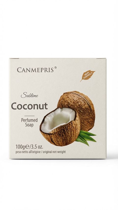 Bərk sabun Canmepris Coconut 100 q — Bakı