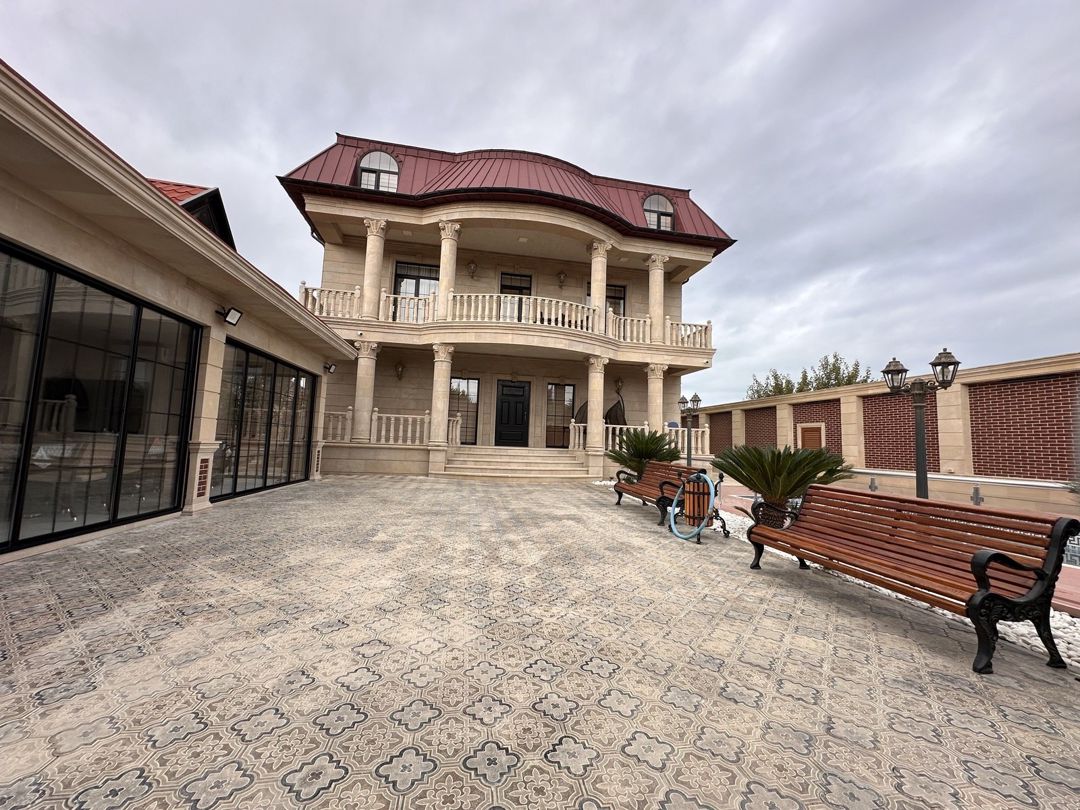Satılır 7 otaqlı həyət evi/bağ evi 400 m² — Ev, villa, Bakı (3)