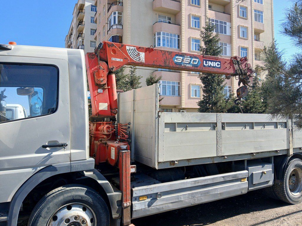Mercedes Atego 1218, 4.3 L, 2000 il, 600 000 km 99-CU-440 — Avtokranlar, Bakı (5)