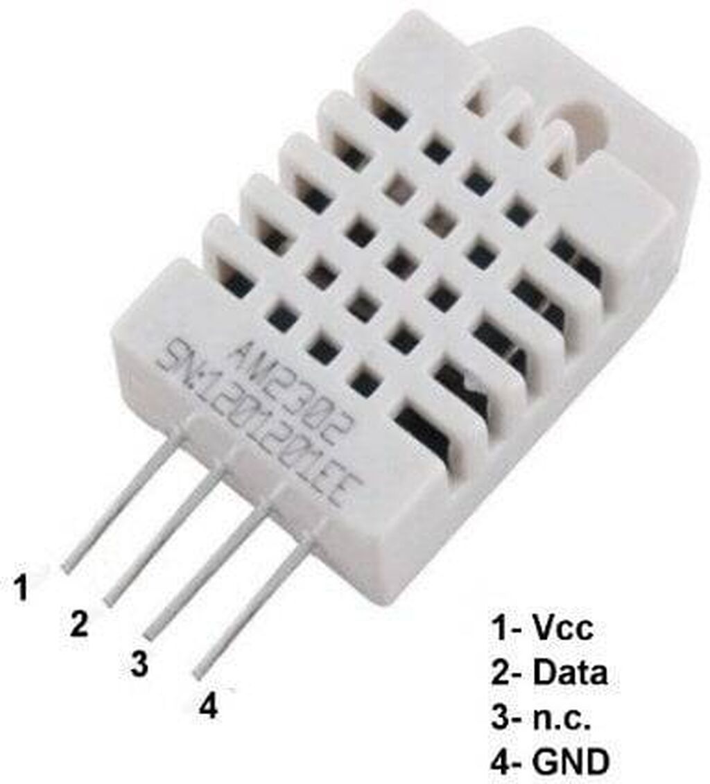 DHT22 (AM2302) Temperatur və Rütubət Sensoru Kalibrasiya olunmuş — Avtomobil elektrikası, Bakı (3)