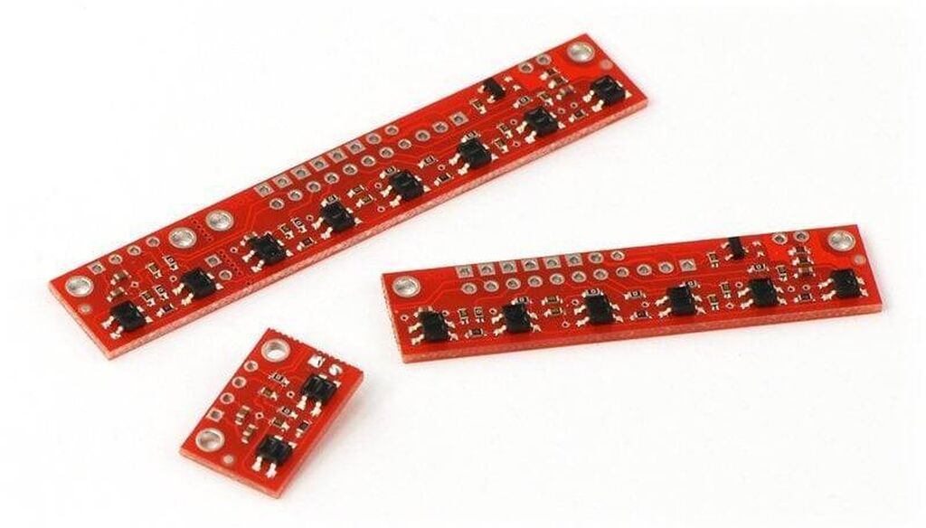 QTR-8RC İnfraqırmızı Sensor (Rəqəmsal Çıxışlı) – Xətt izləyən robotlar — Avtomobil elektrikası, Bakı (2)