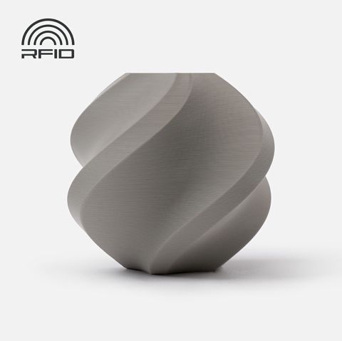 Bambu Lab PLA Basic Filament – Boz, 1 kq Bambu PLA Basic ilə asan — Bakı