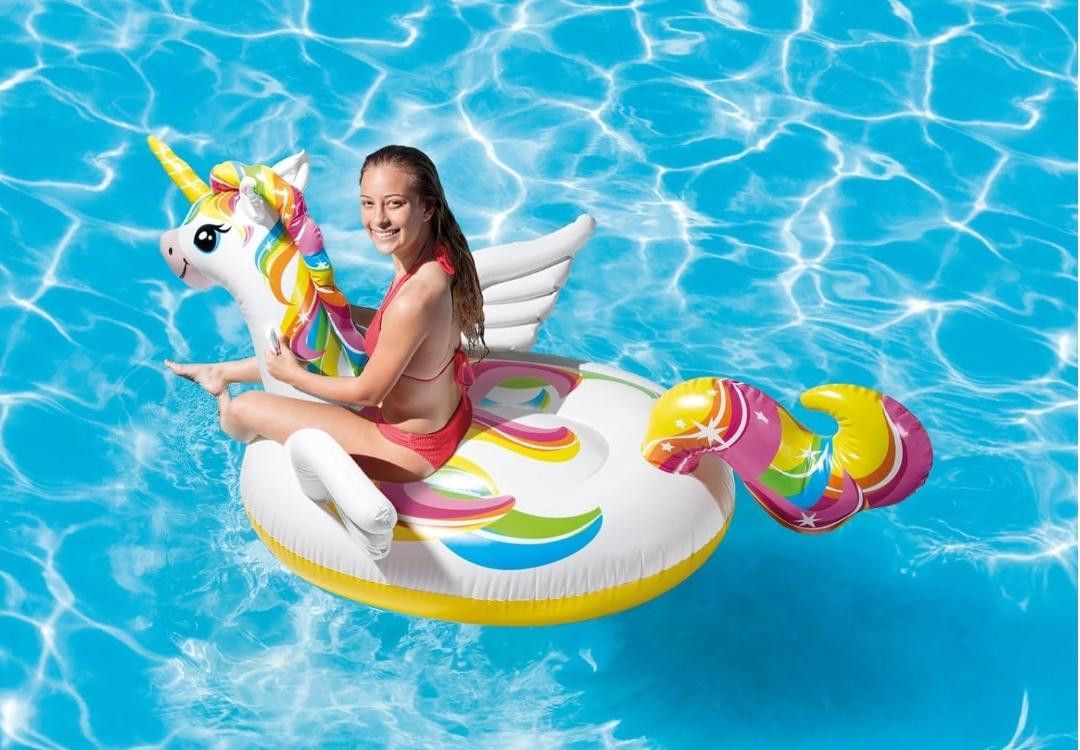 Şişmə döşək Intex Unicorn, 201x104x97 sm — Mallar, Bakı (3)