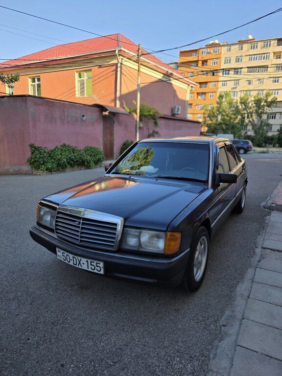 Mercedes 190, 2.0 L, 1990 il, 559 800 km 50-DX-155 — Avtomobillər, Bakı (12)