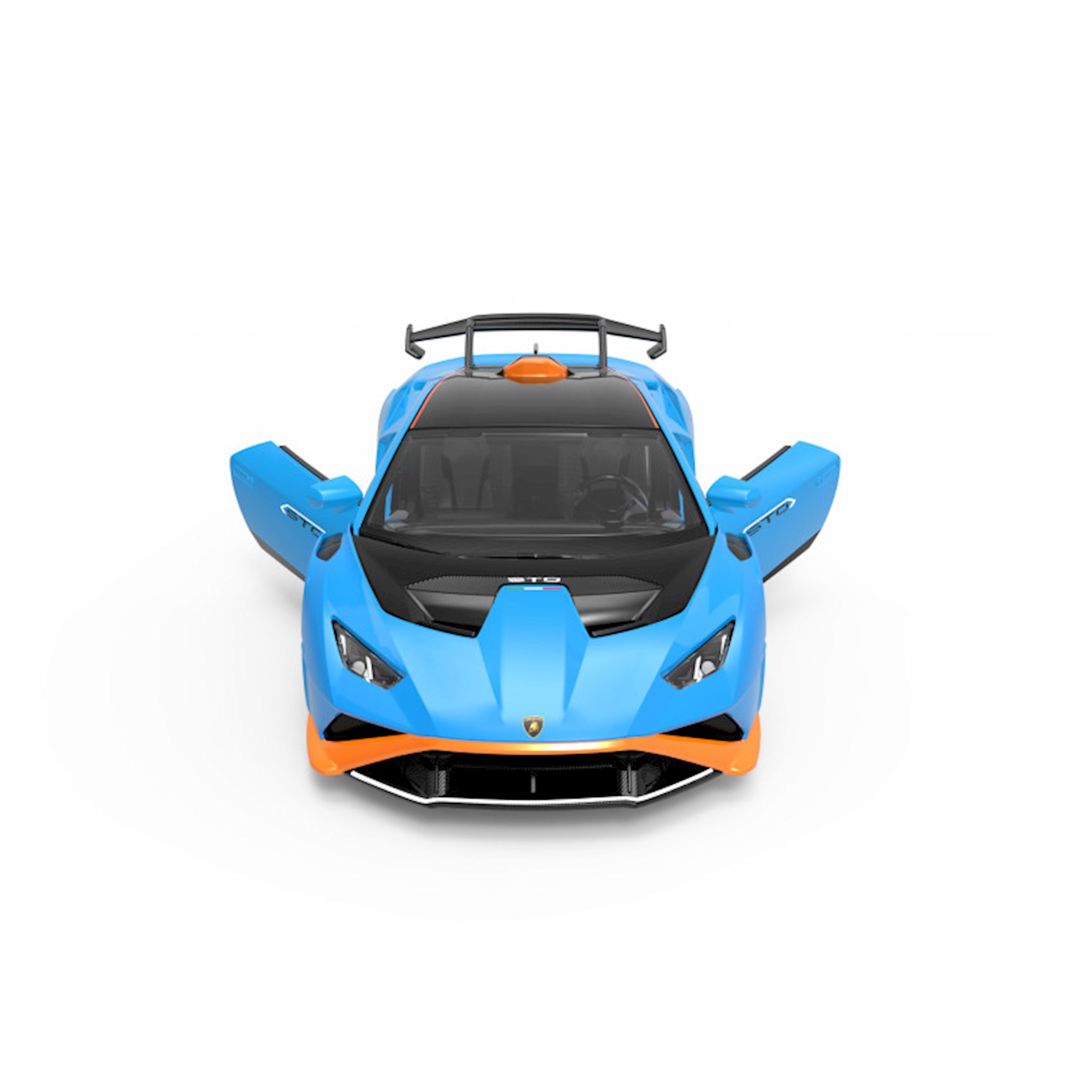 Maşın Rastar Lamborghini Huracan STO, mavi — Mallar, Bakı (3)