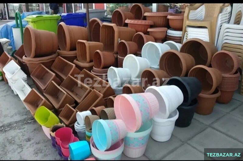Dibcek dibcekqabikvadrat kvadrat gul qabi dibcek qabi kv — Ev malları, Bakı (7)