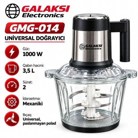 Mətbəx kombaynı Galaksi, Yeni, Ünvandan götürmə, Pulsuz çatdırılma, Ödənişli çatdırılma — Bakı