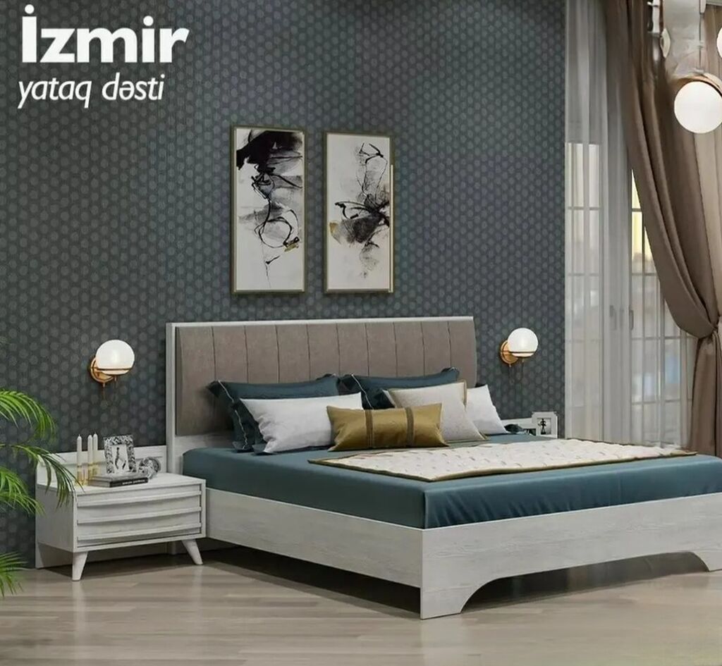 İkinəfərlik çarpayı, Türkiyə, İşlənmiş — Yataq otağı mobilya dəstləri, Lənkəran (4)