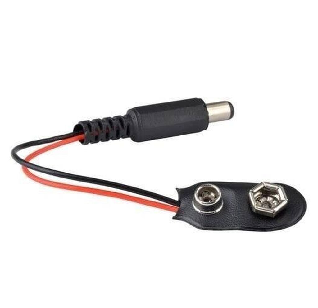 9V Batareya Barrel Dönüşdürücü Kabel – Arduino ilə uyğun 9V batareya — Digər, Bakı (2)
