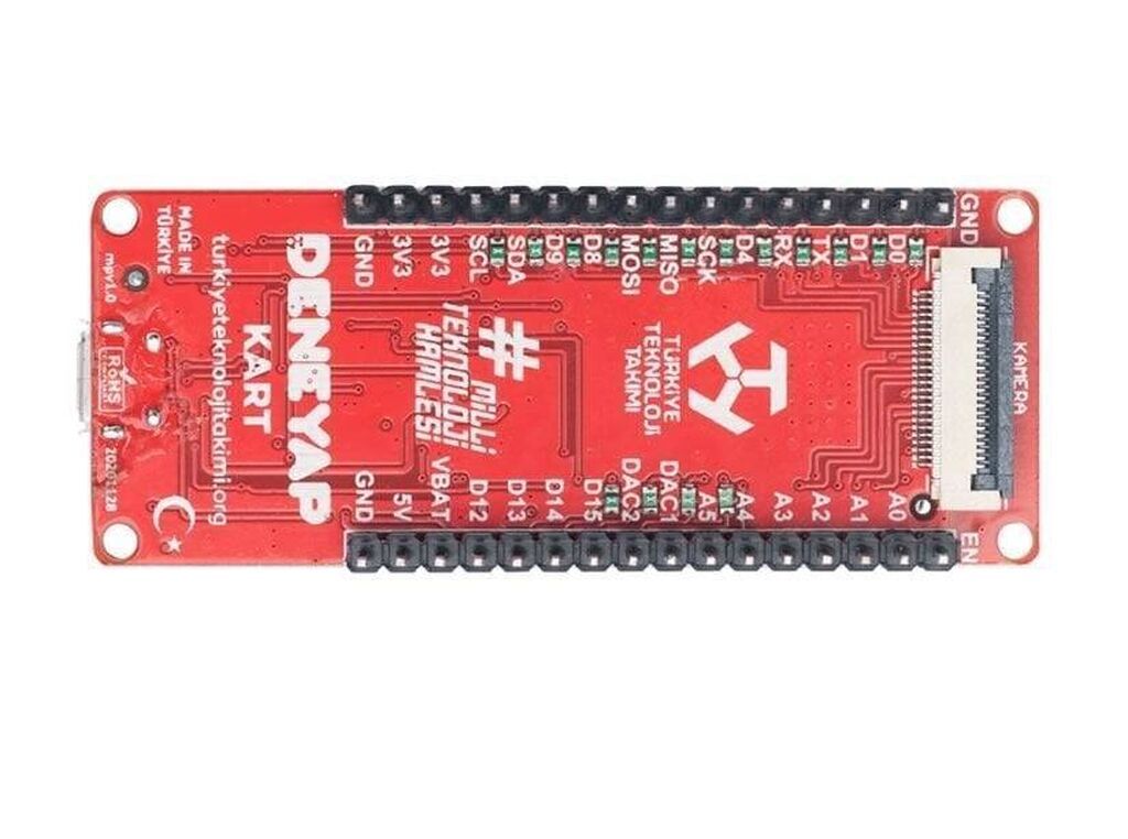 Deneyap Kart – ESP32-WROVER-E modullu, çoxistiqamətli və güclü — Ana platalar, Bakı (3)