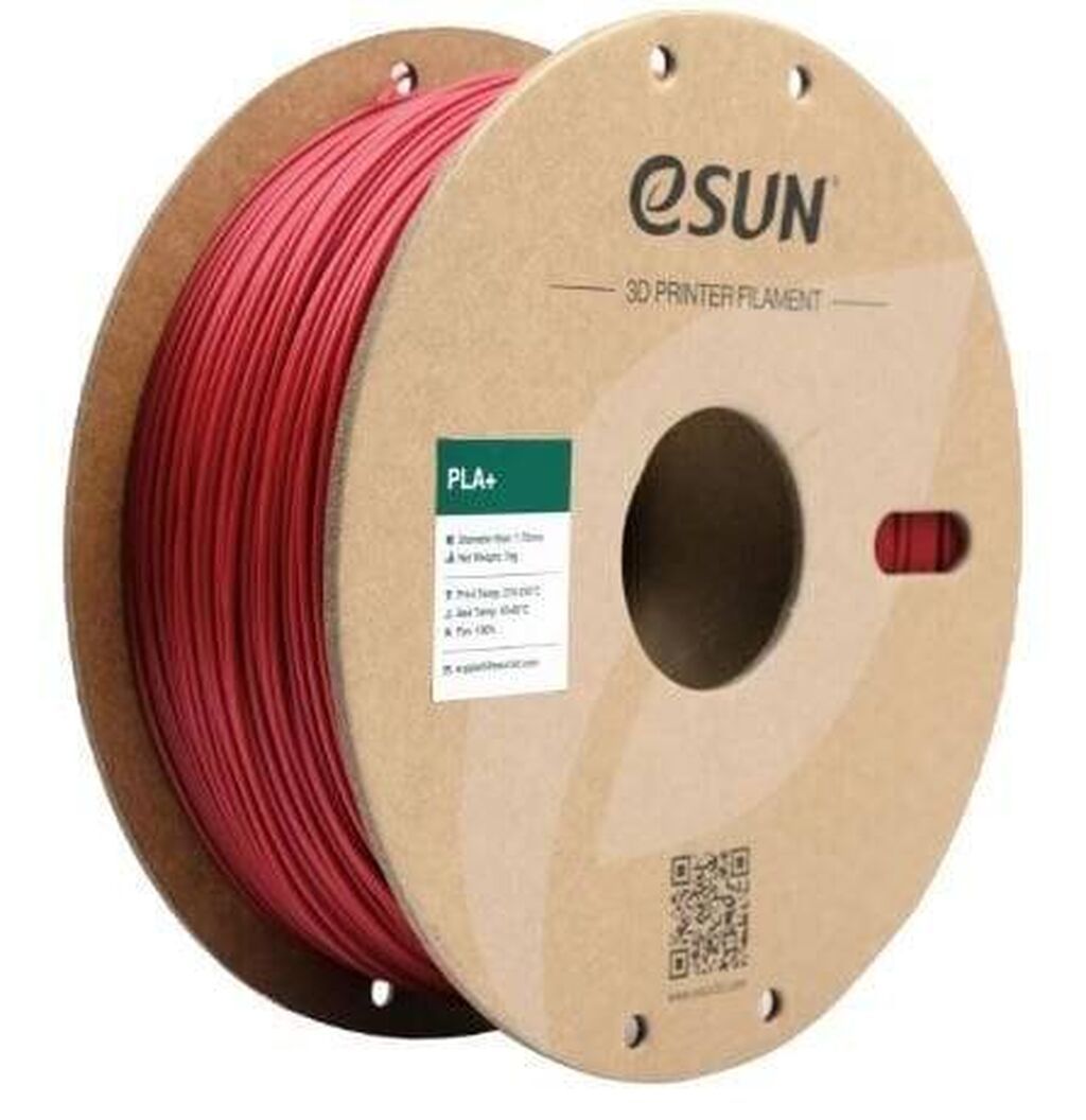 Esun PLA Plus 1.75mm Filament – Alov Qırmızısı, 1 kq PLA+ çapı asan — İstehlak malları və aksesuarlar, Bakı (2)
