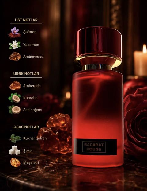 No Brand Baccarat Rouge 540 ətir suyu qadınlar üçün, 30 ml — Bakı