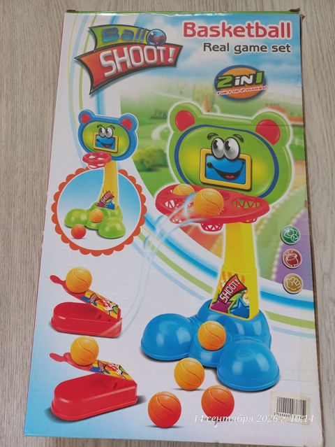 Ball Shoot Basketball – uşaq üçün stolüstü/mini basketbol oyunu seti — Bakı
