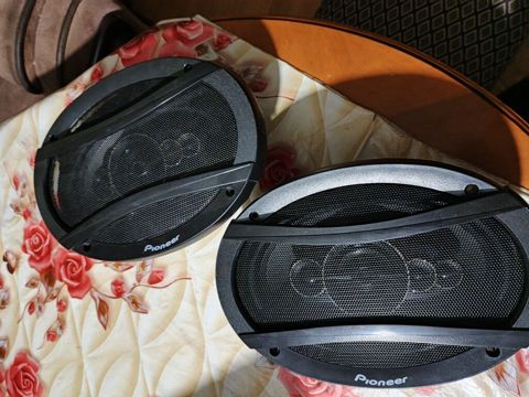 Pioneer avtomobil akustikası – 6x9 düym oval koaksial dinamiklər (cüt) — Sumqayıt