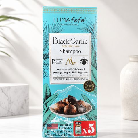 Saçlar üçün şampun Black Garlic Anti Hair Loss 950 ml — Bakı