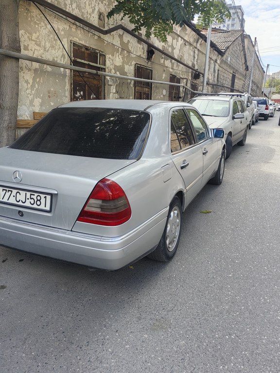 Mercedes C 180, 1.8 L, 1994 il, 465 000 km 77-CJ-581 — Avtomobillər, Bakı (2)