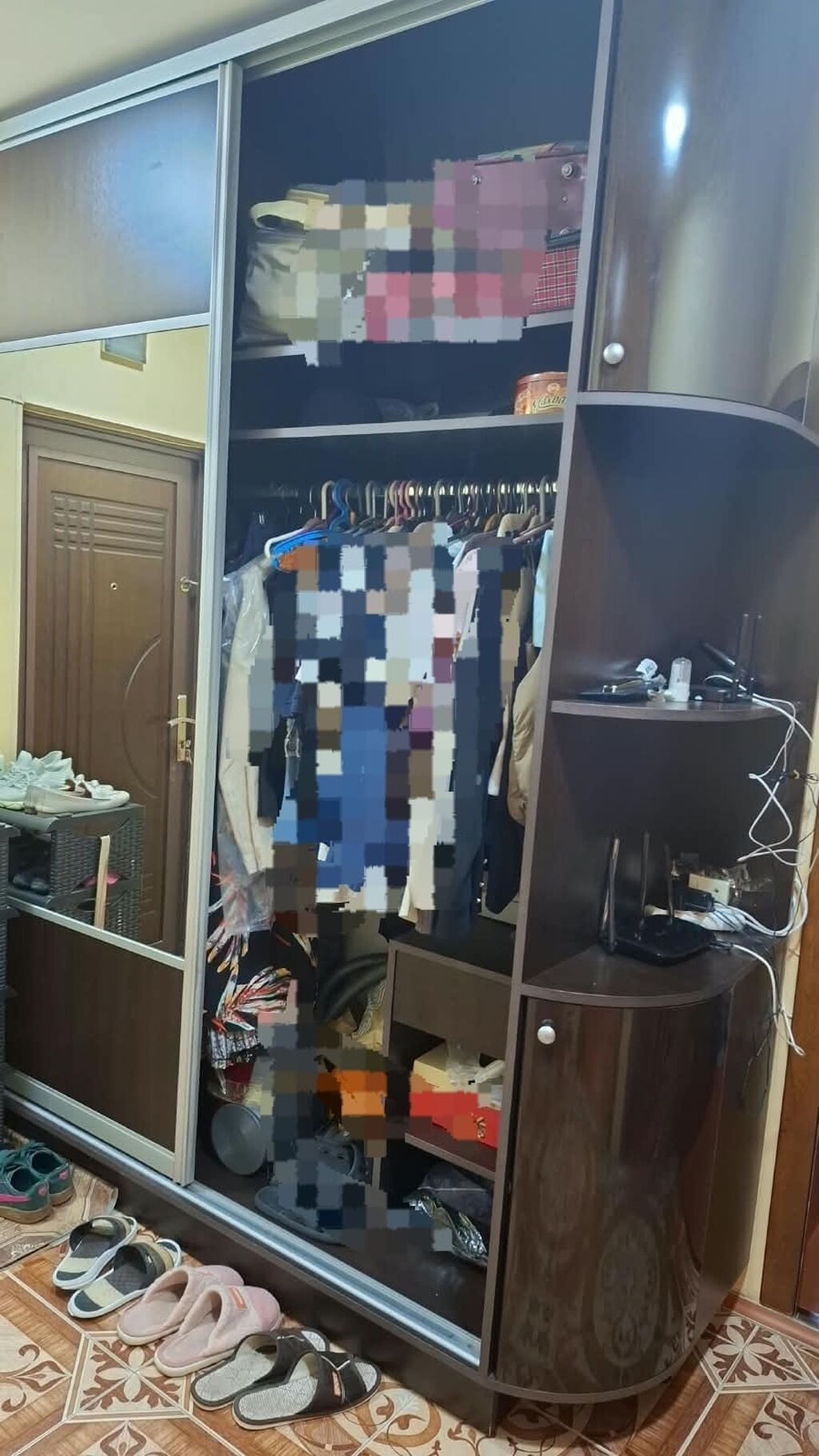 Stol, 8 stul, qorka, kamot, tv stent birlikdə 220 azn satılır Masa — Qonaq otağı üçün, Bakı (6)
