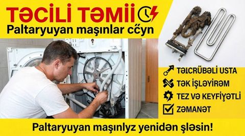 paltaryuyan təmiri – evdə servis - İdarəetmə blokunun — Bakı