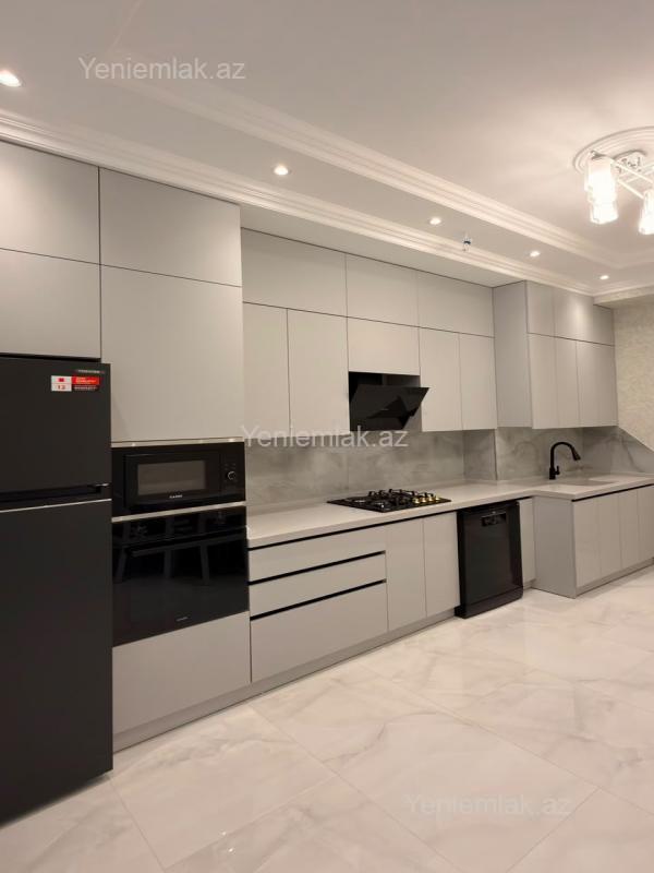 Kirayə 3 otaqlı Bina evi menzil (Yeni tikili), 147 m², Nərimanov rayonu — Mənzil, Bakı (11)
