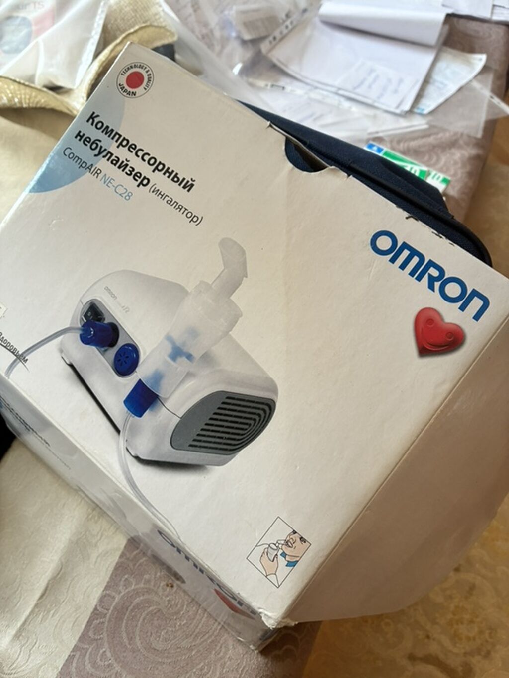 Omron CompAIR NE-C28 kompressor tipli inhalyator (nebulayzer) — İnhalyatorlar və nebulayzerləri, Bakı (5)