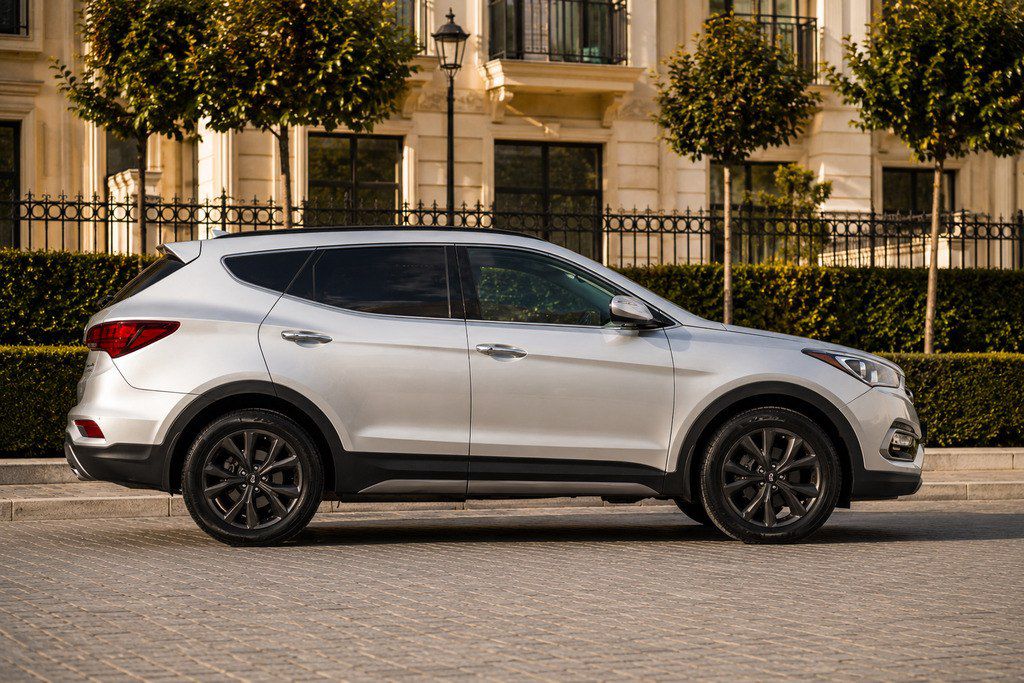 Hyundai Santa Fe, 2.0 L, 2017 il, 65 000 km — Avtomobillər, Bakı (12)
