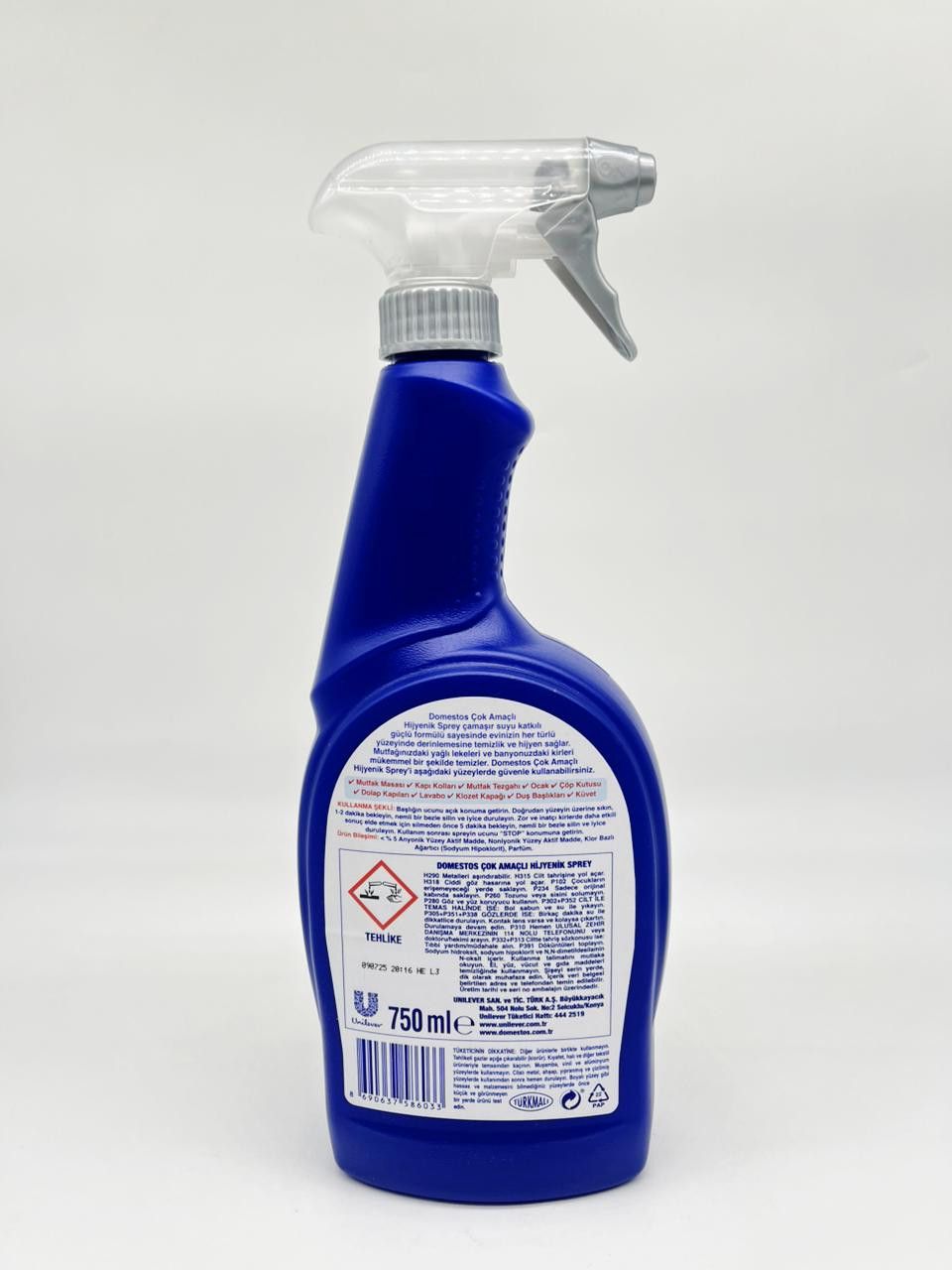 Universal təmizləyici sprey Domestos, 750 ml — Mallar, Bakı (2)