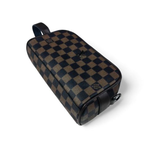 Kosmetik çanta 71566952, poliuretan, qəhvəyi, 21x12x8 sm — Bakı