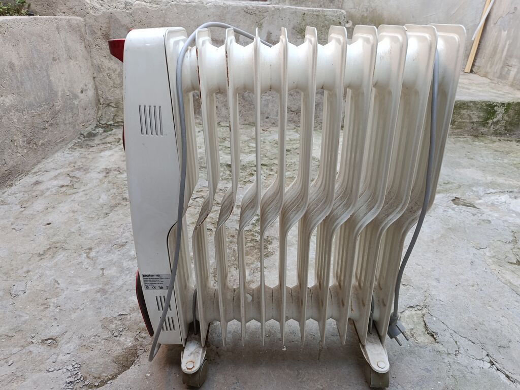 Yağ radiatoru – Polaris Xüsusiyyətlər: - Yağla doldurulan elektrik — Isıtıcılar və isı ventilatorları, Bakı (3)