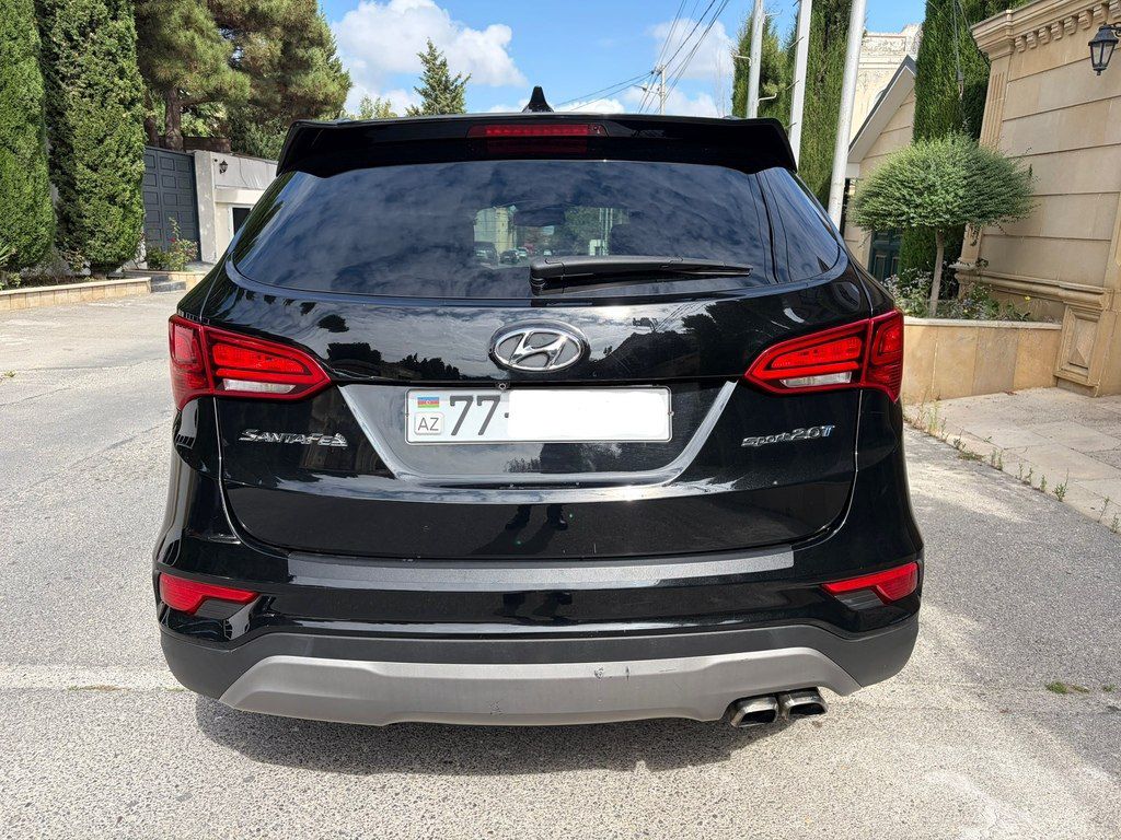 Hyundai Santa Fe, 2.0 L, 2017 il, 175 658 km — Avtomobillər, Bakı (4)