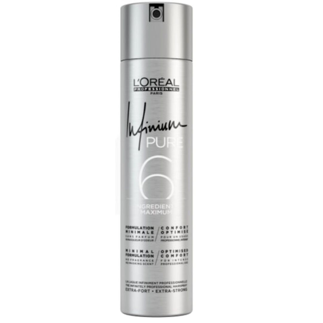 Saç lakı L'Oréal Professionnel Tecni Art Infinium Pure 6 Extra Strong 300 ml — Mallar, Bakı