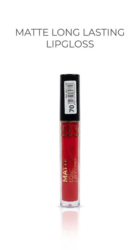 Dodaq parıldadıcısı Jev 70 Matte Long Lasting, 4.5 ml — Bakı