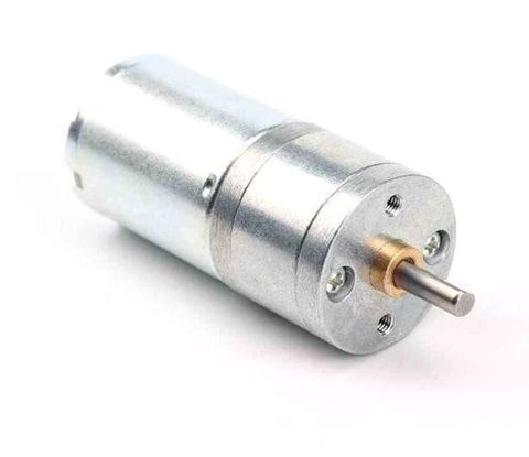 12V 90 RPM 25 mm Reduktorlu DC Motor Robot layihələri ilə yanaşı — Bakı