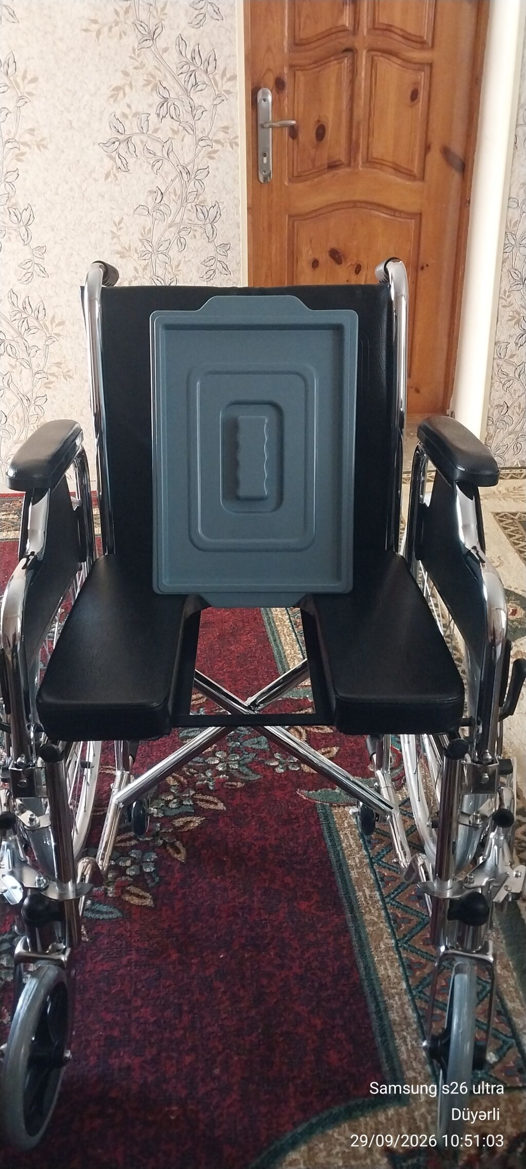 Təzədi işlənməyub. Həm acık məkanda, həm qapalı, həmdə hamamda Tualet — Sanitar kresloları, Tərtər (3)