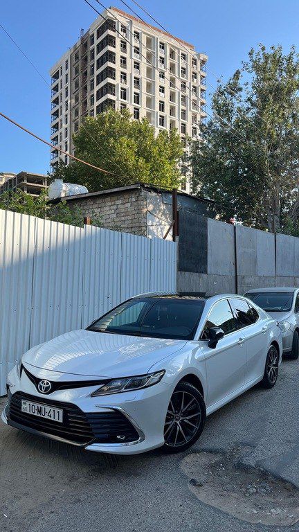 Toyota Camry, 2.5 L, 2021 il, 113 000 km 10-MU-411 — Avtomobillər, Bakı (2)