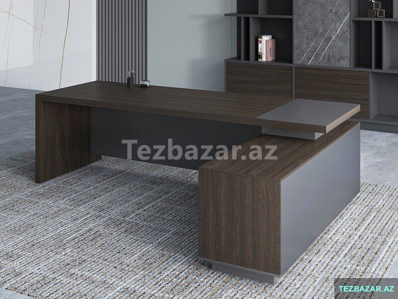 Ofis masası — Ofis mebeli, Bakı (3)