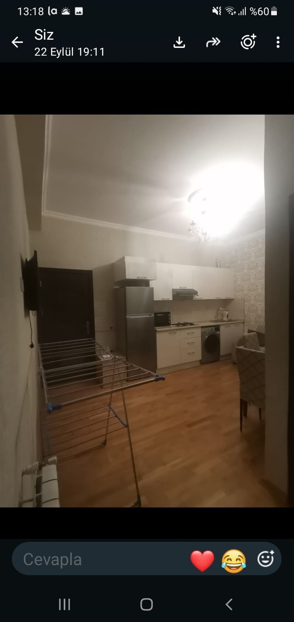 1 otaqlı studio tipli mənzil – mətbəx və qonaq otağı birgə — Mənzil, Bakı (2)