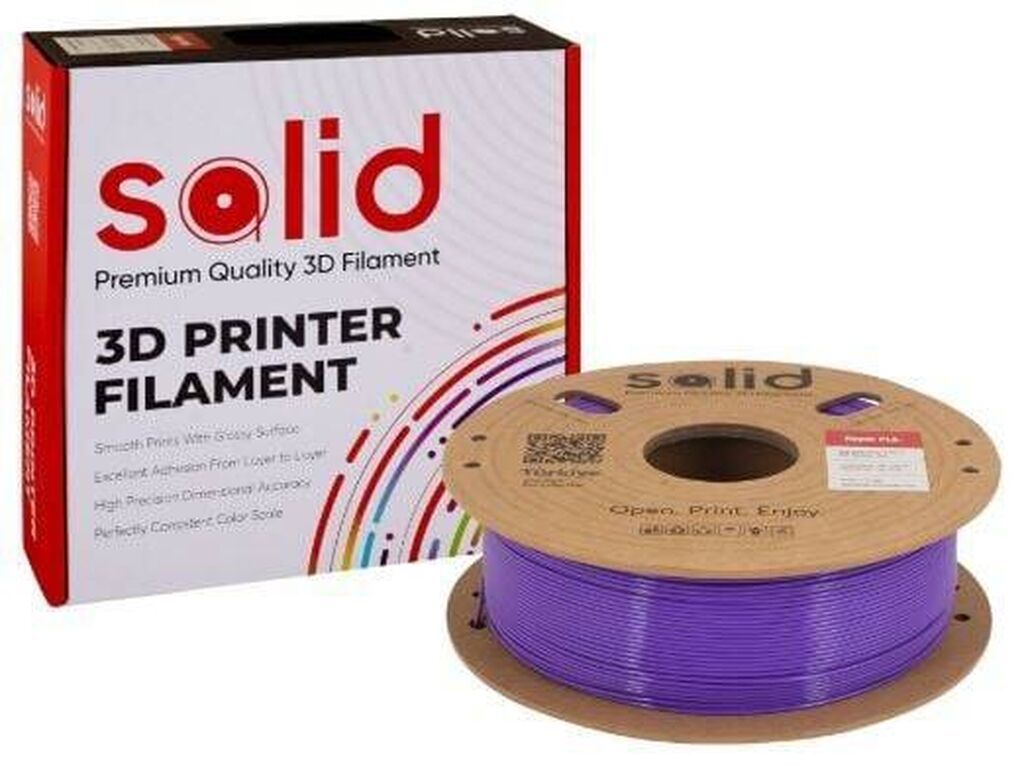 Solid Filament Hyper PLA+ – Bənövşəyi, 1 kq Yeni nəsil, yüksək — İstehlak malları və aksesuarlar, Bakı (3)