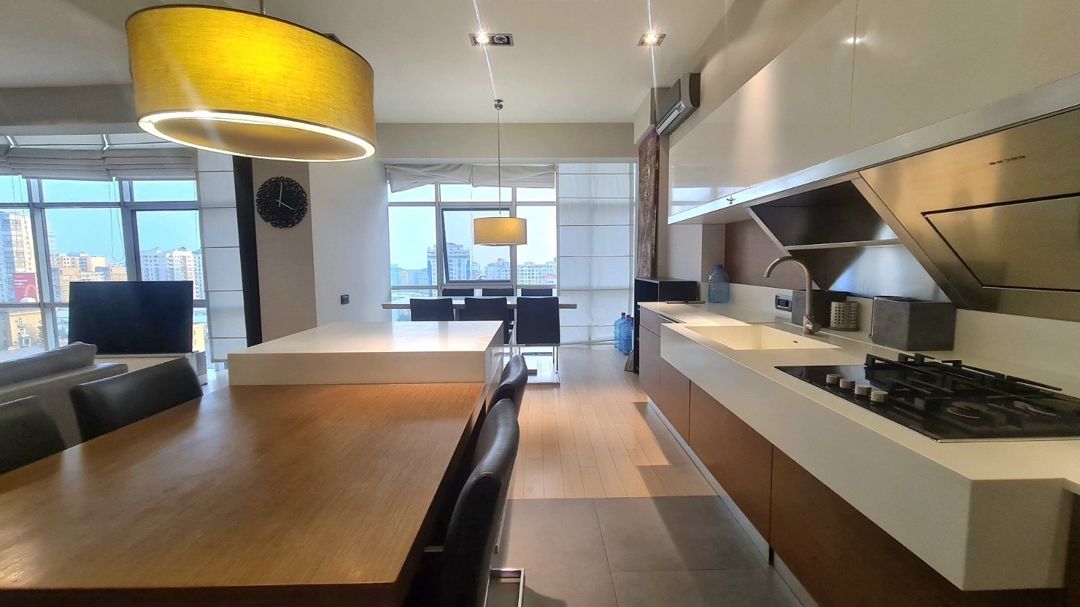 İcarəyə verilir 5 otaqlı yeni tikili 230 m² — Mənzil, Bakı (7)