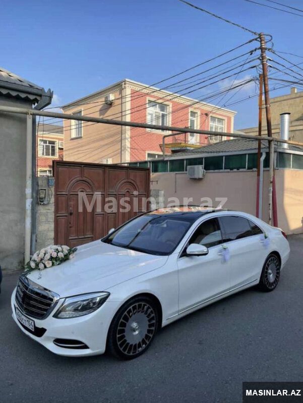Mercedes S 450 class, 2018 il — Minik avtomobili icarəsi, Bakı