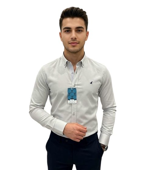 Kişilər üçün uzunqol köynək 29846017, ağ, pambıq, ölçü XL — Bakı