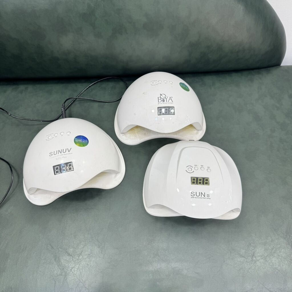 Gel lak üçün Uv/led manikür lampaları seti Məhsul: 3 ədəd masaüstü — Digər, Bakı