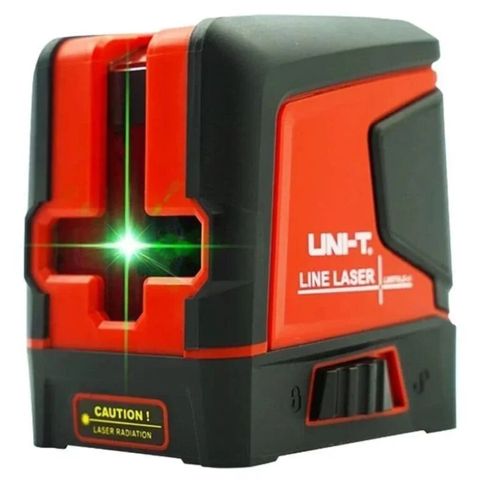 Unit LM570LD-II 2 Xəttli 10 m Yaşıl Xətt Lazer Tənzimləmə Cihazı Test — Bakı