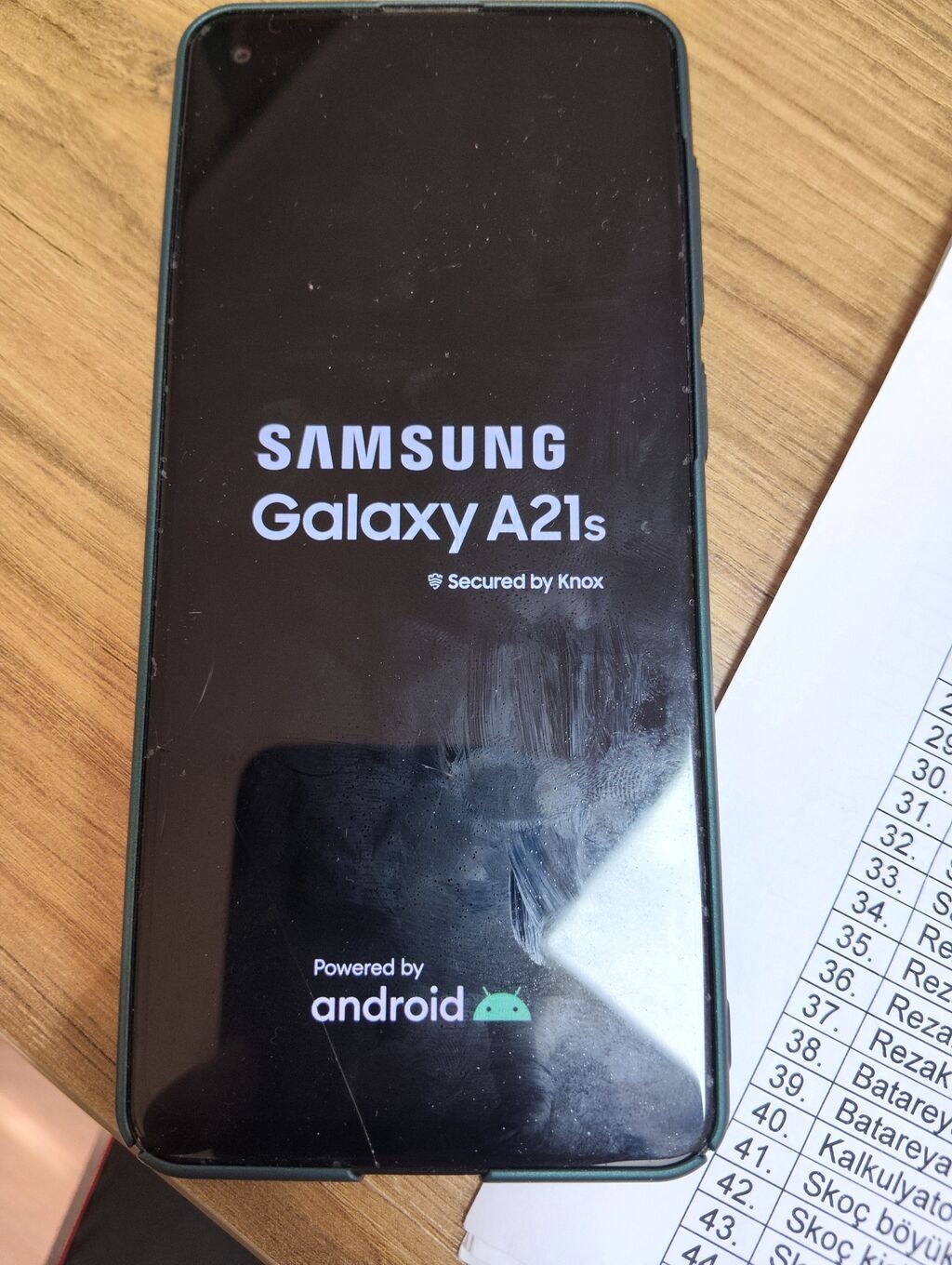 Samsung Galaxy A21S, 64 GB, rəng - Qara, Barmaq izi — Samsung, Masazır (5)