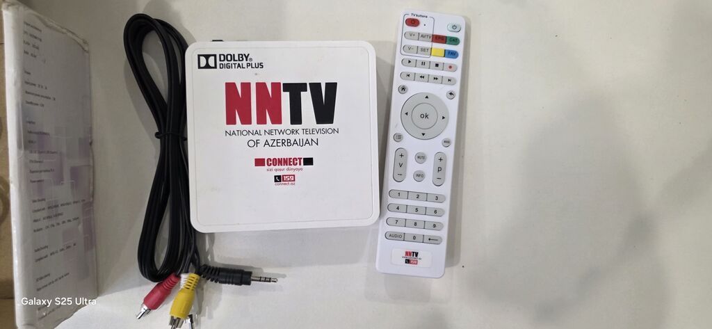 İşlənmiş Smart TV boks Ünvandan götürmə, Ödənişli çatdırılma, Rayonlara çatdırılma — TV qabları və media pleyer, Bakı (2)
