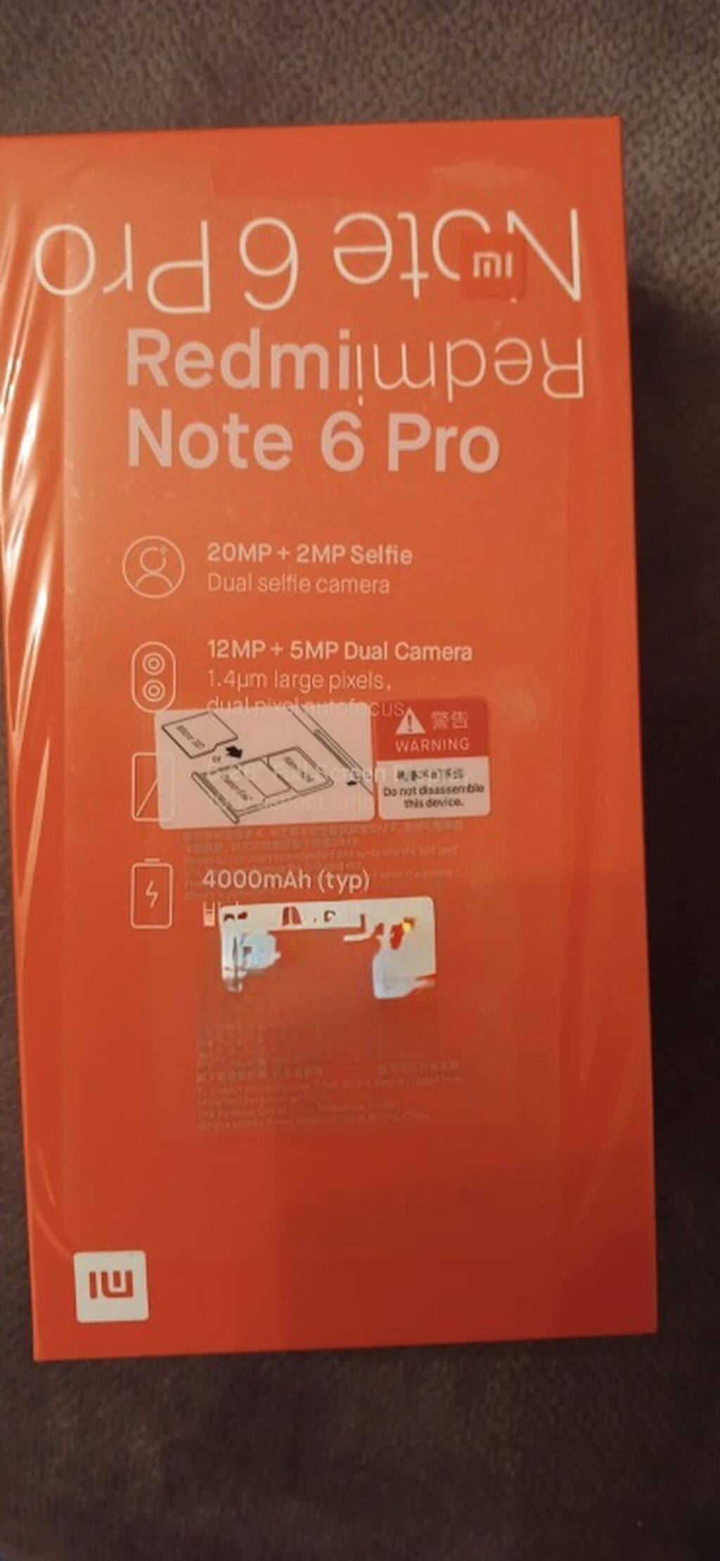 Redmi Note 6 Pro, 64 GB, rəng - Qara, İki sim kartlı — Xiaomi, Bakı (4)