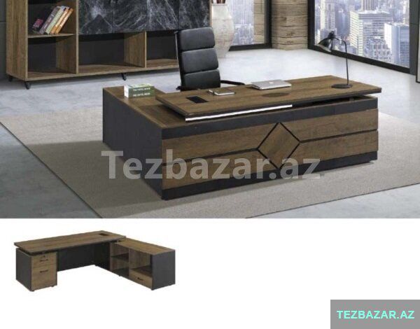 Ofis masası — Ofis mebeli, Bakı (3)