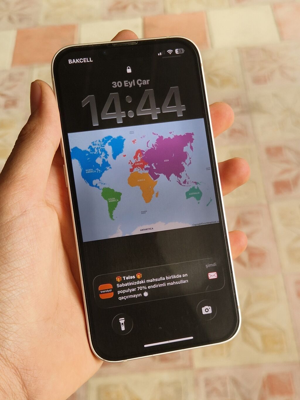 IPhone 13, 128 GB, Ağ — Apple iPhone, Gəncə (5)