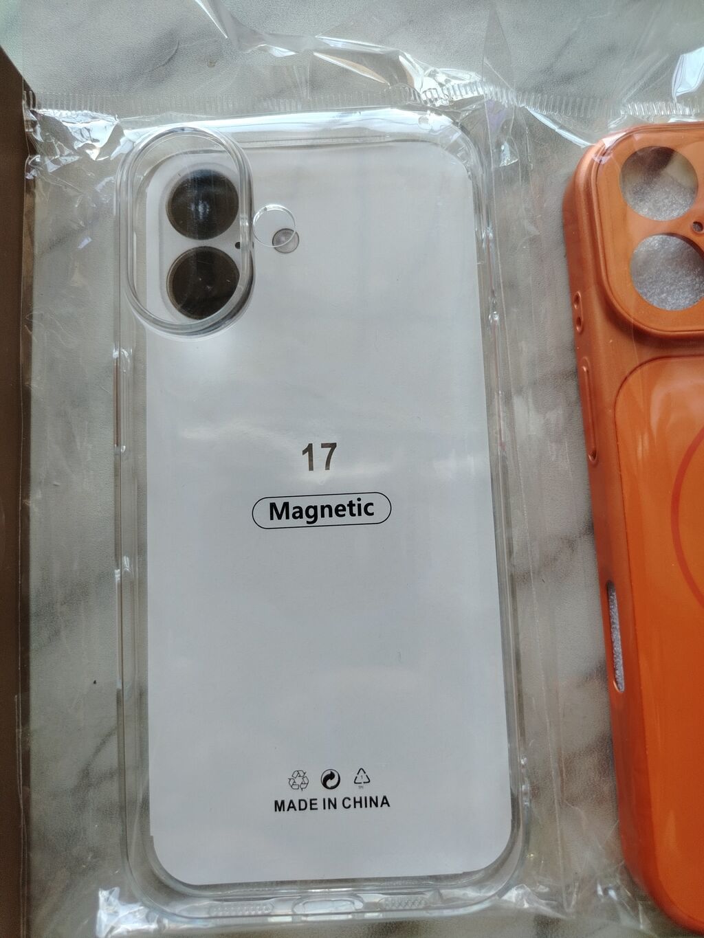 IPhone 17 (6.3") üçün müxtəlif qoruyucu üzlüklər dəsti Model — Digər, Qobu (4)